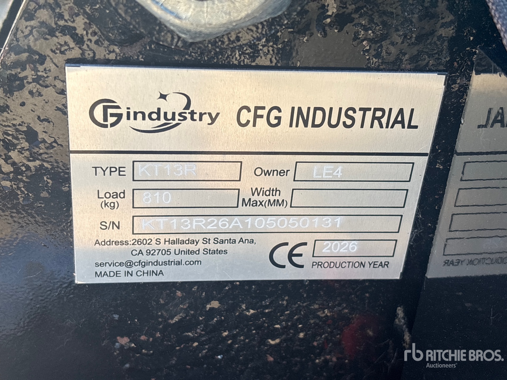 2026 CFG KT13R