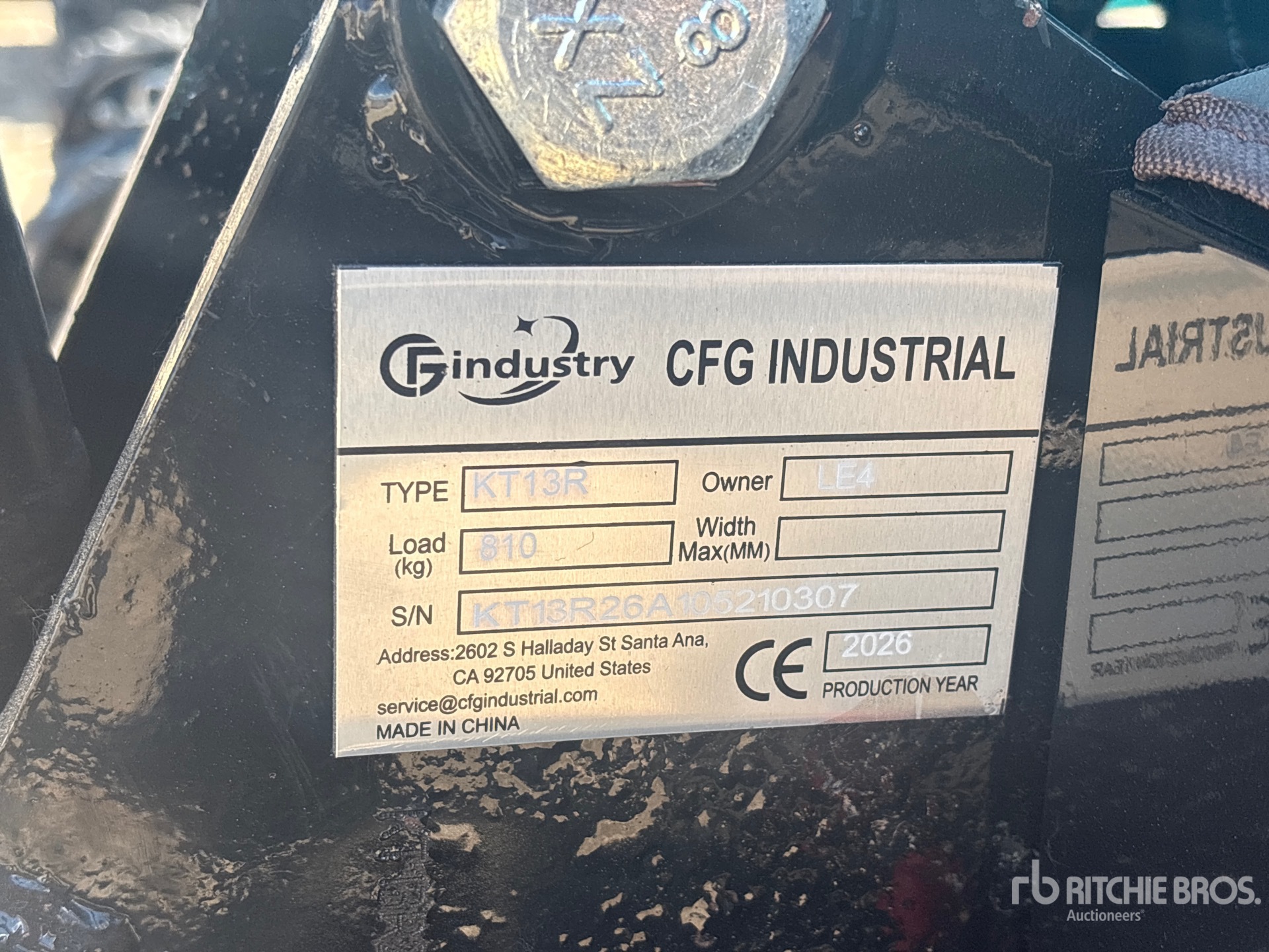 2026 CFG KT13R