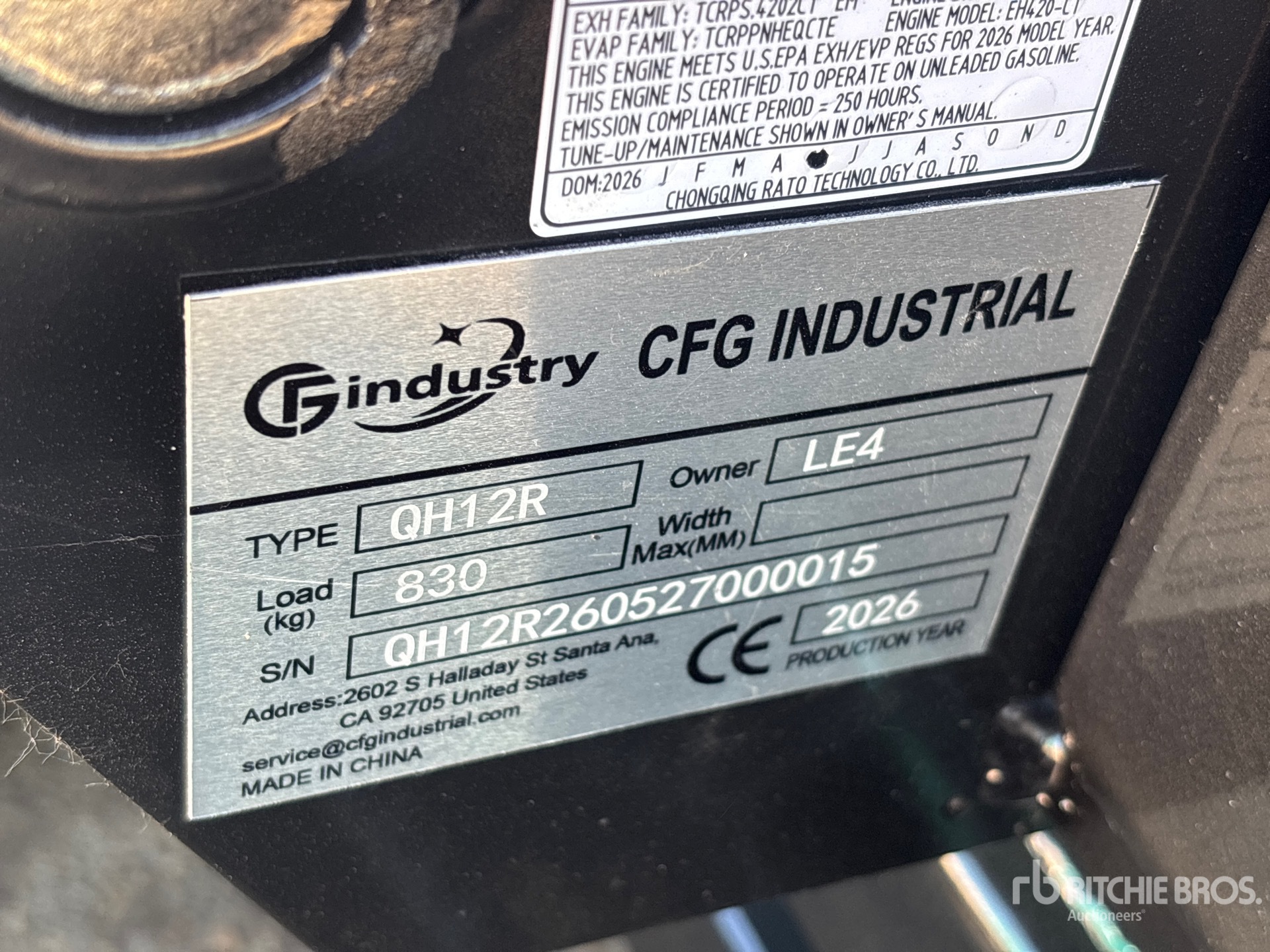 2026 CFG QH12R