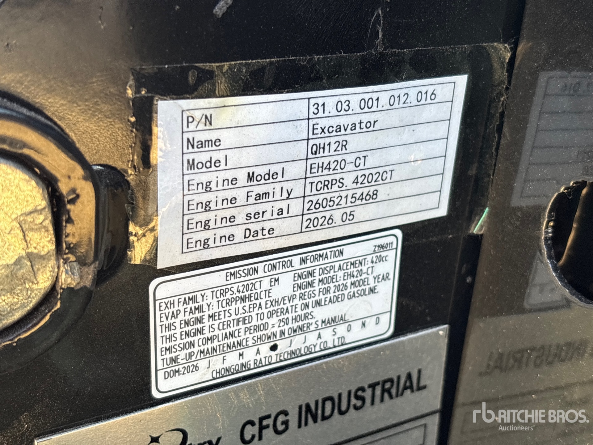 2026 CFG QH12R