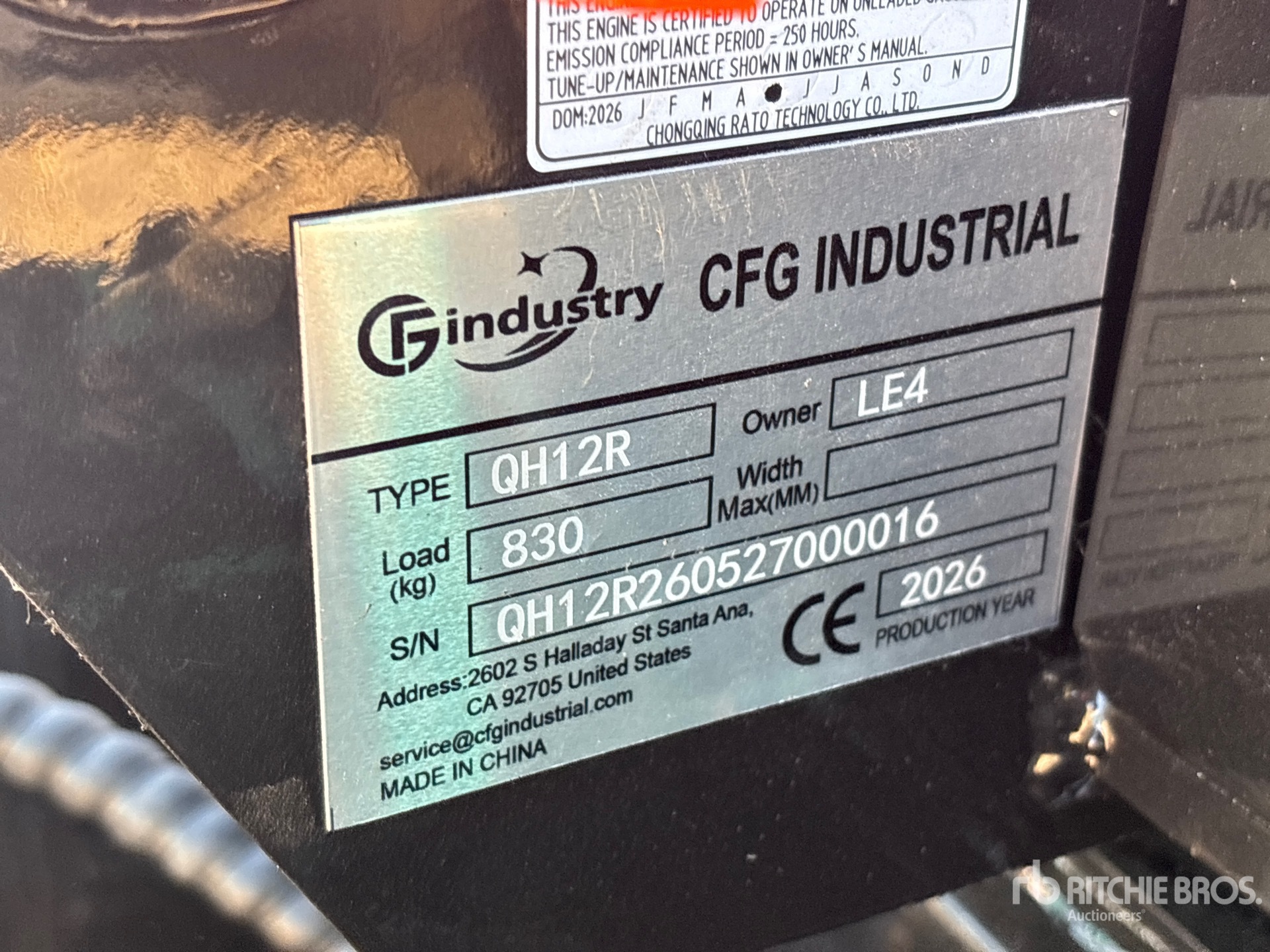 2026 CFG QH12R
