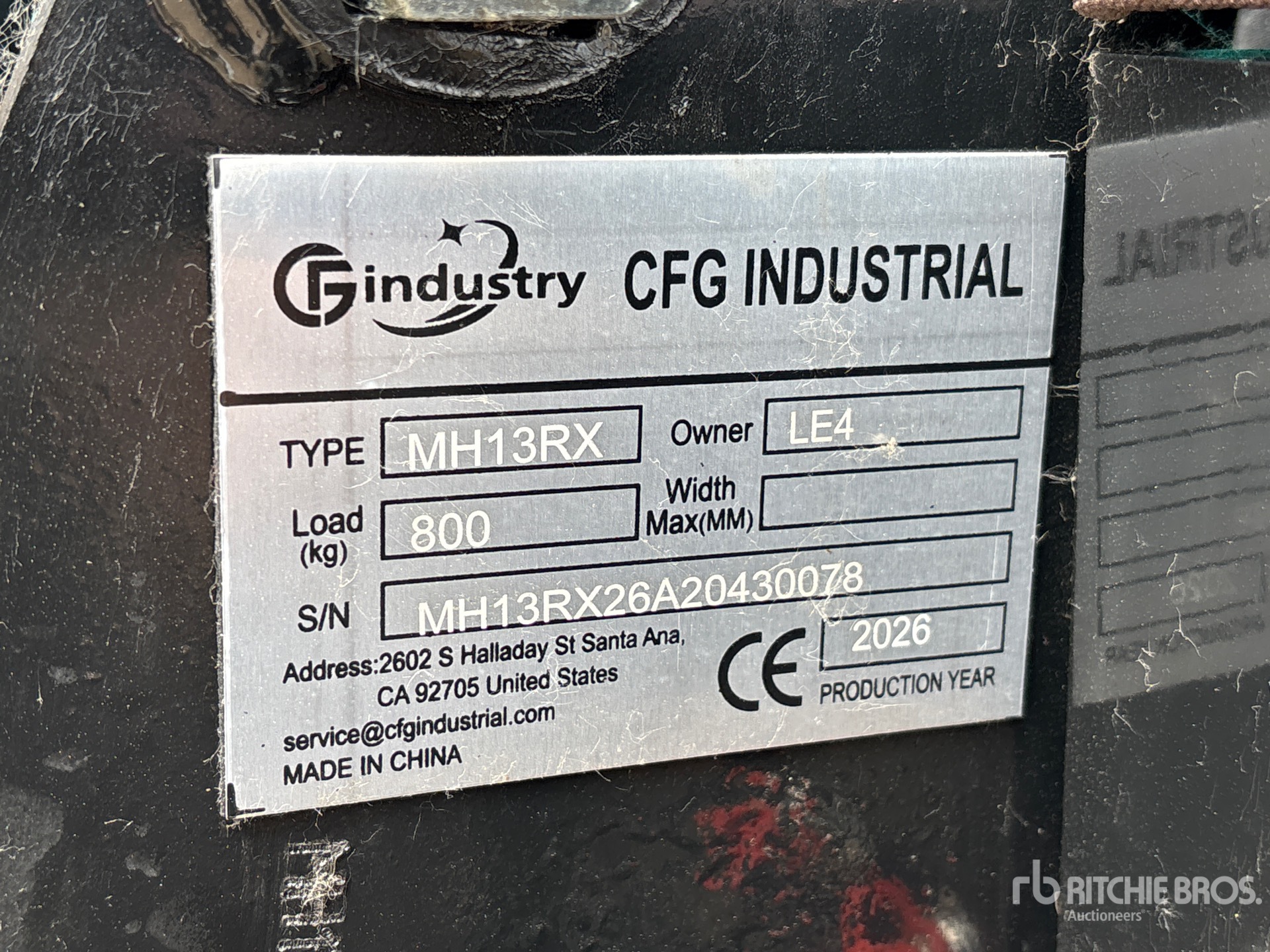 2026 CFG MH13RX