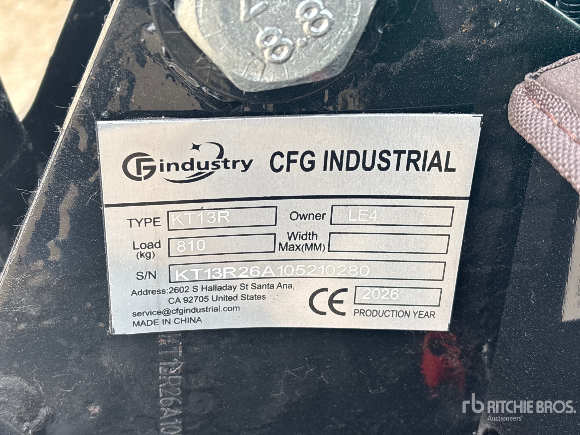 2026 CFG KT13R