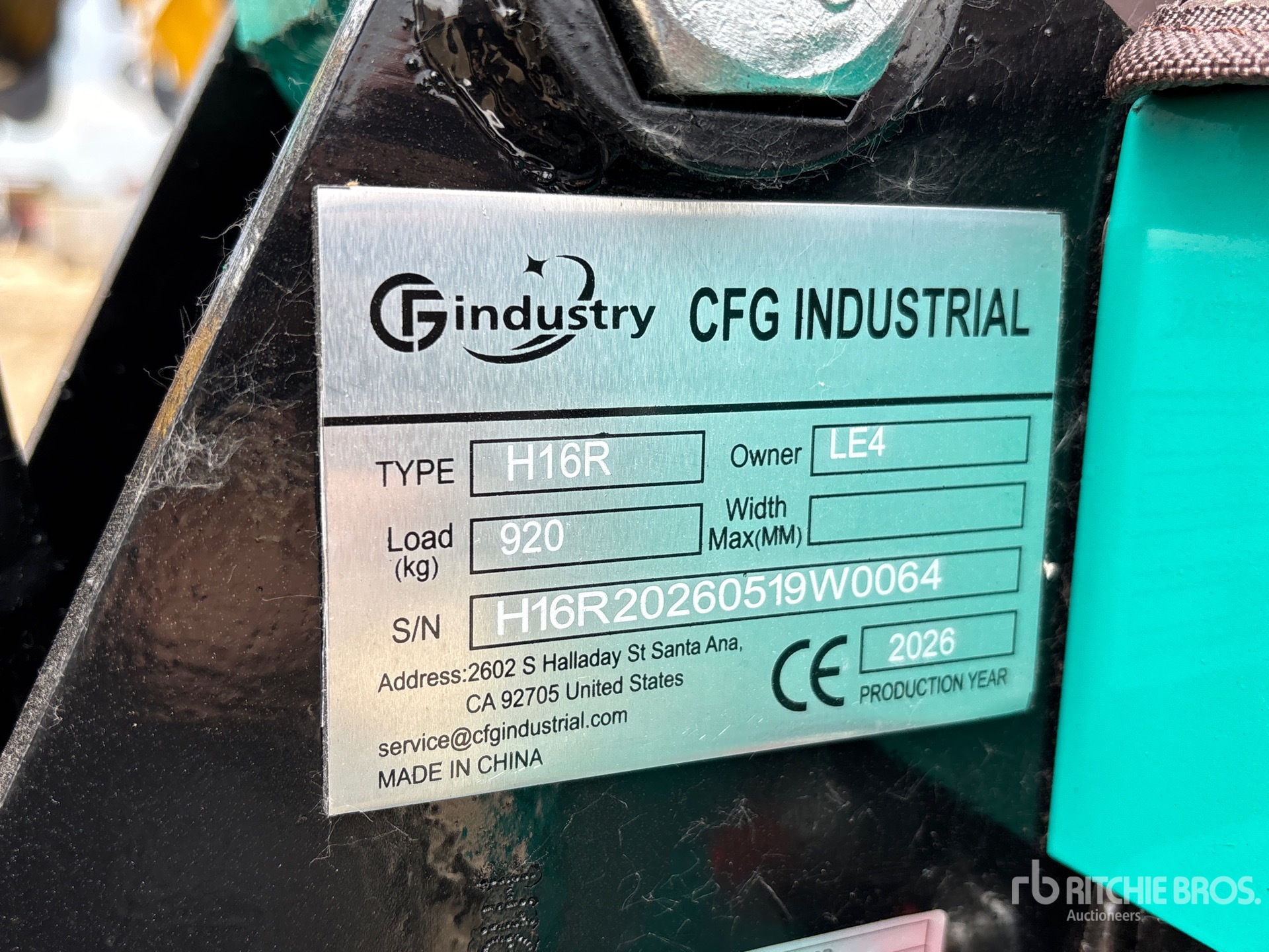 2026 CFG H16R