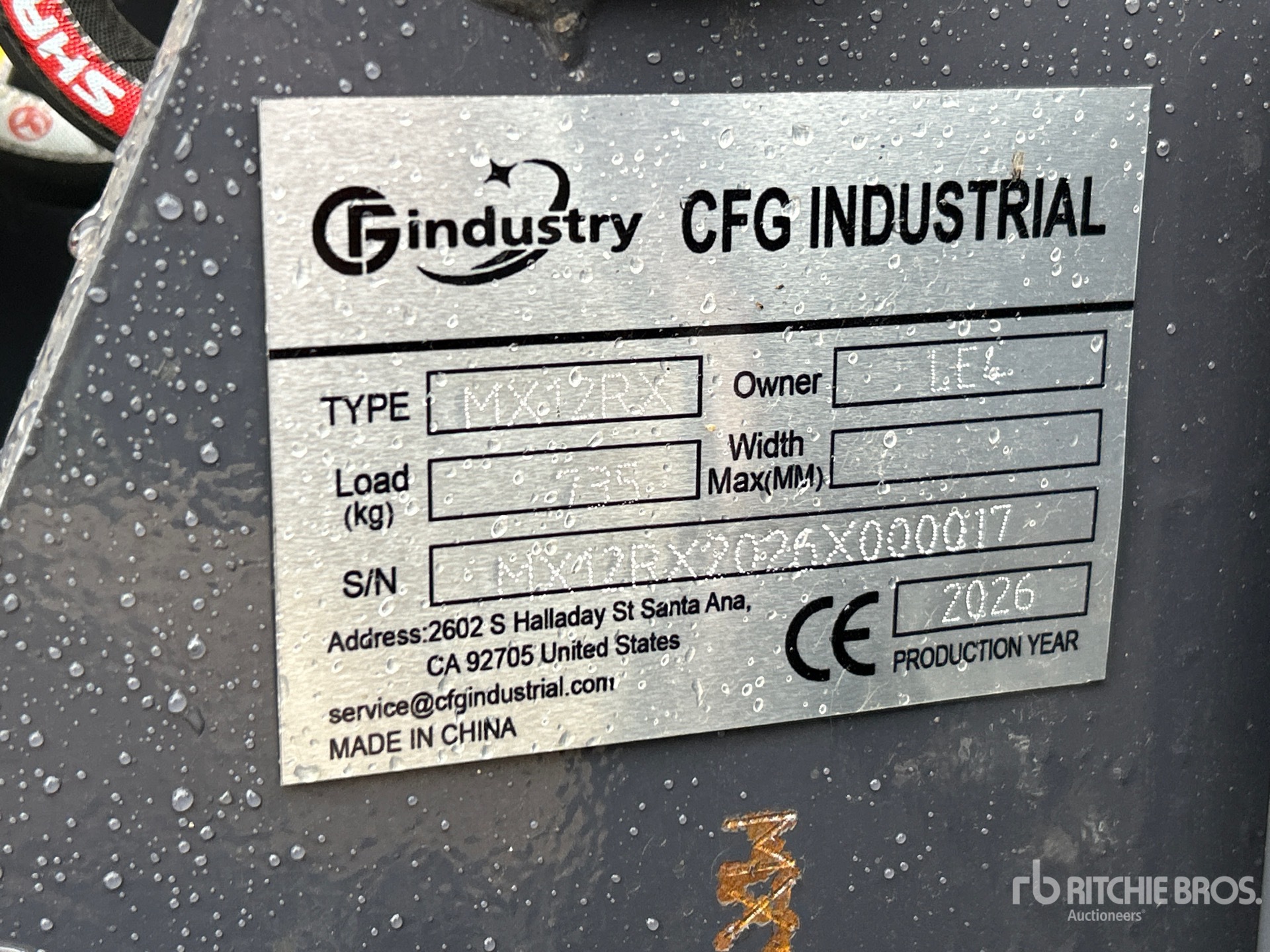 2026 CFG MX12RX