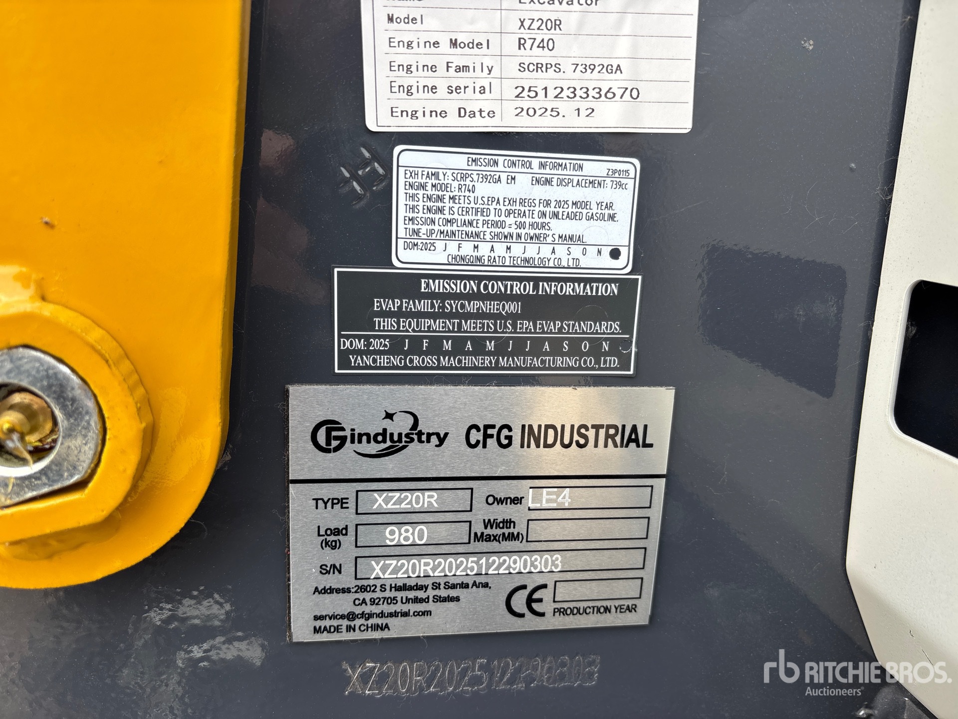 2026 CFG XZ20R