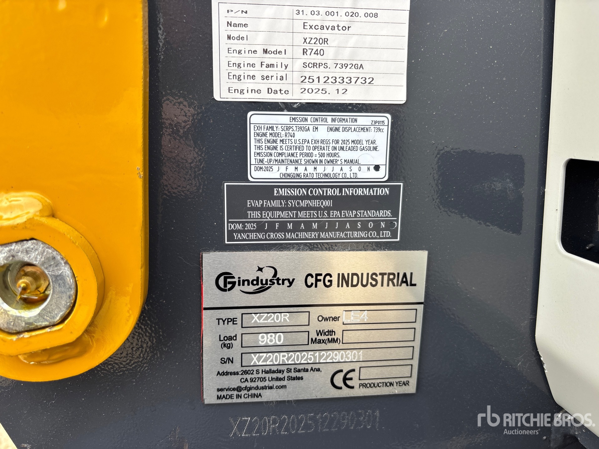 2026 CFG XZ20R