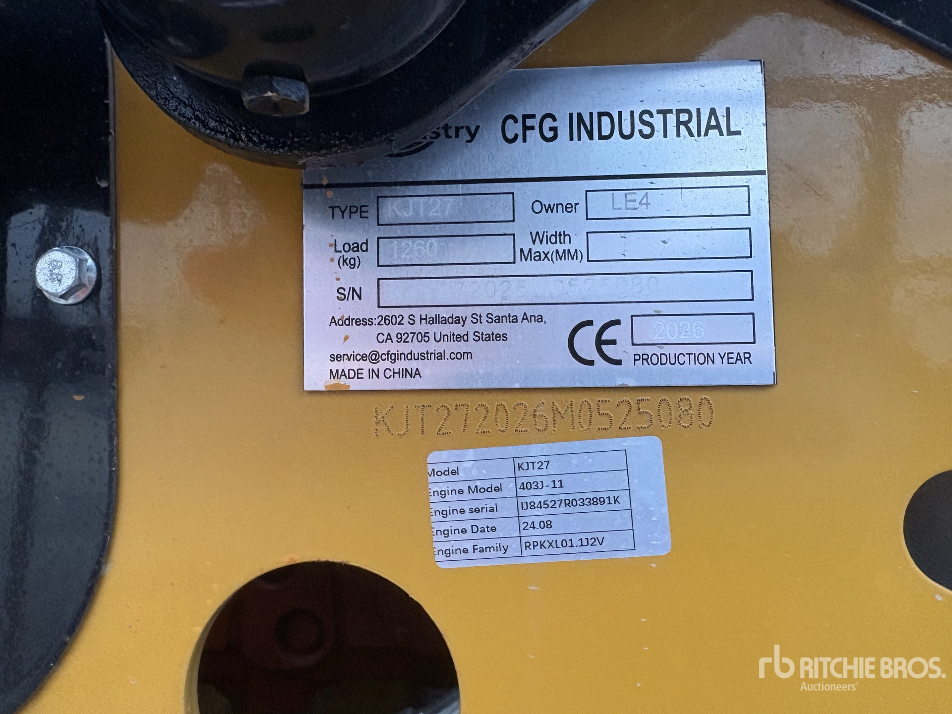 2026 CFG KJT27