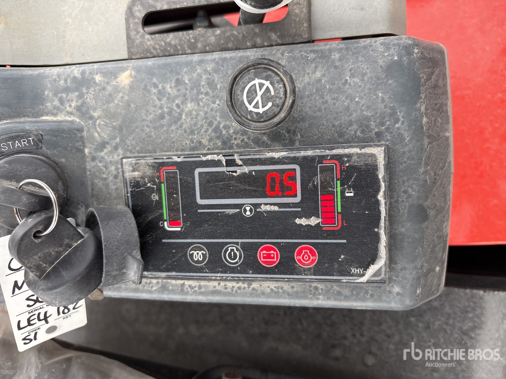 General Appearance with Hour Meter / Odometer