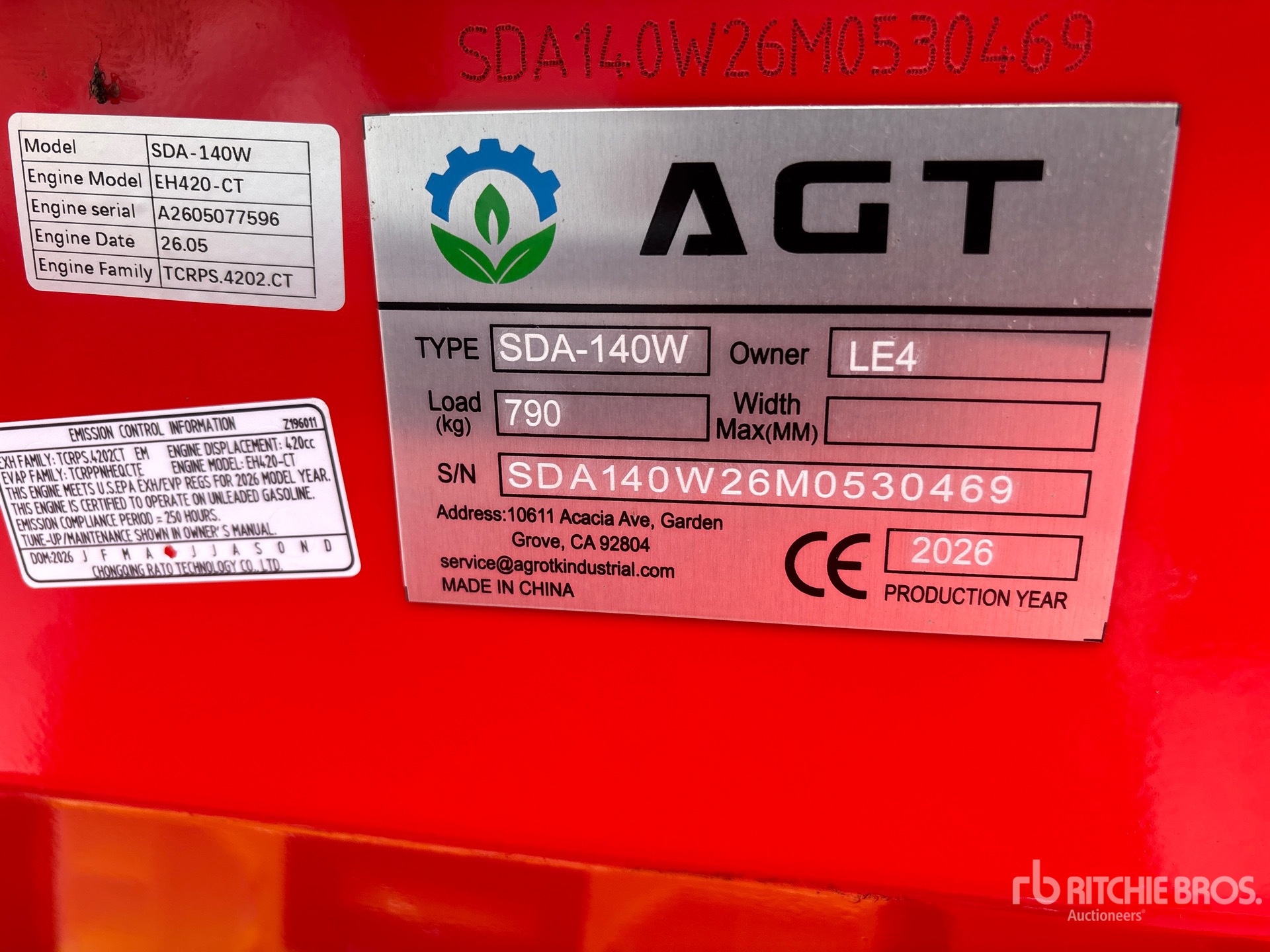 2026 AGT SDA-140W