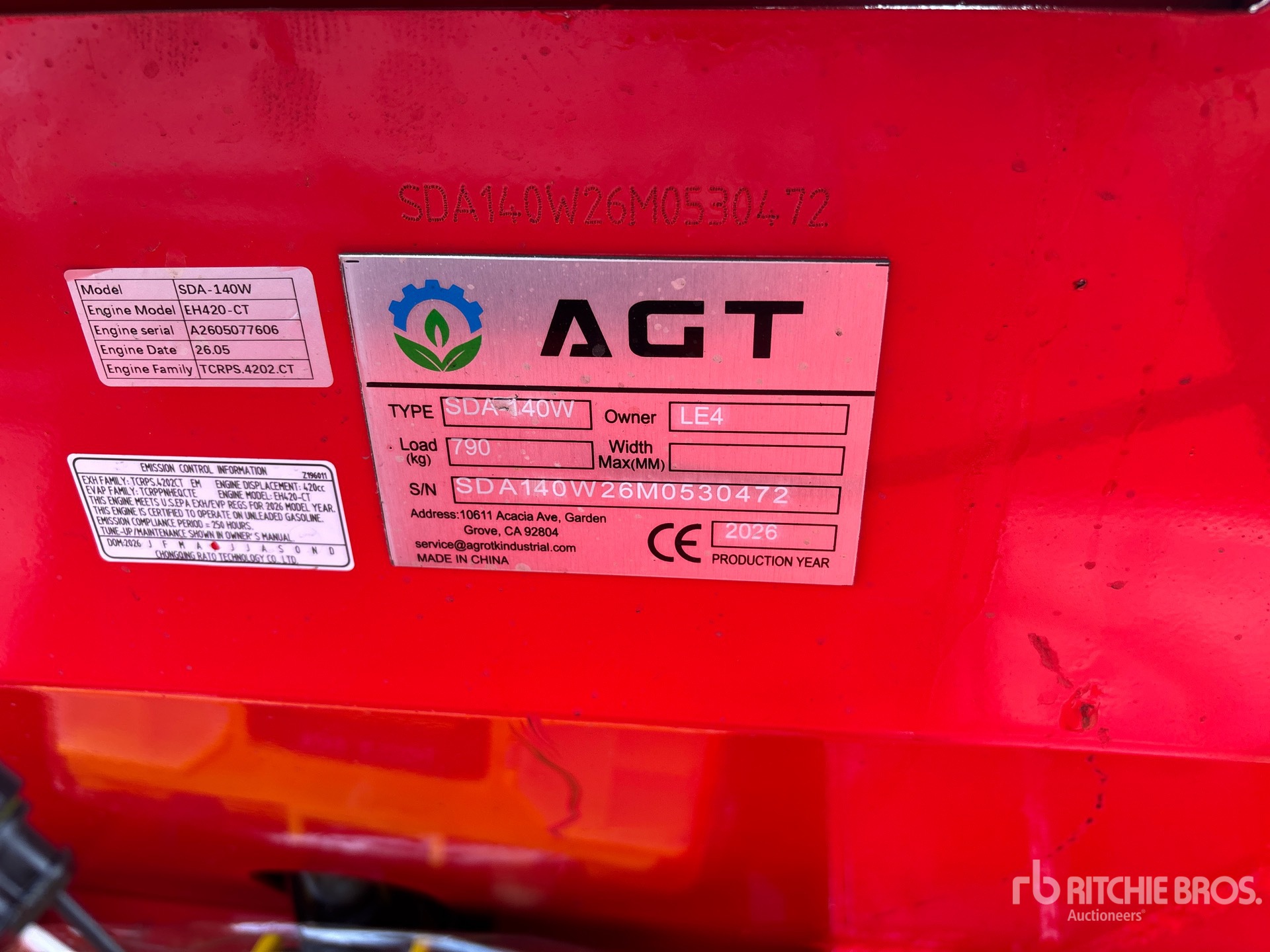 2026 AGT SDA-140W