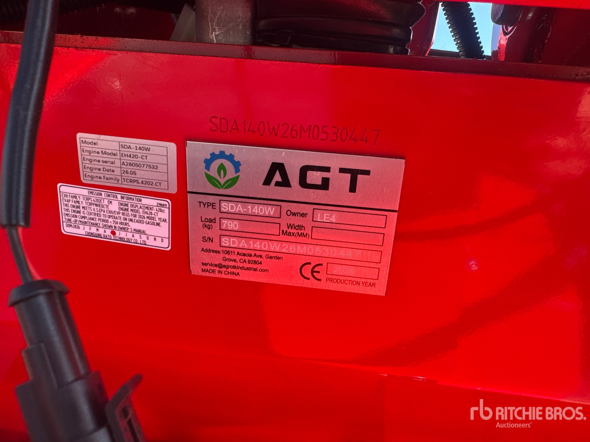 2026 AGT SDA-140W