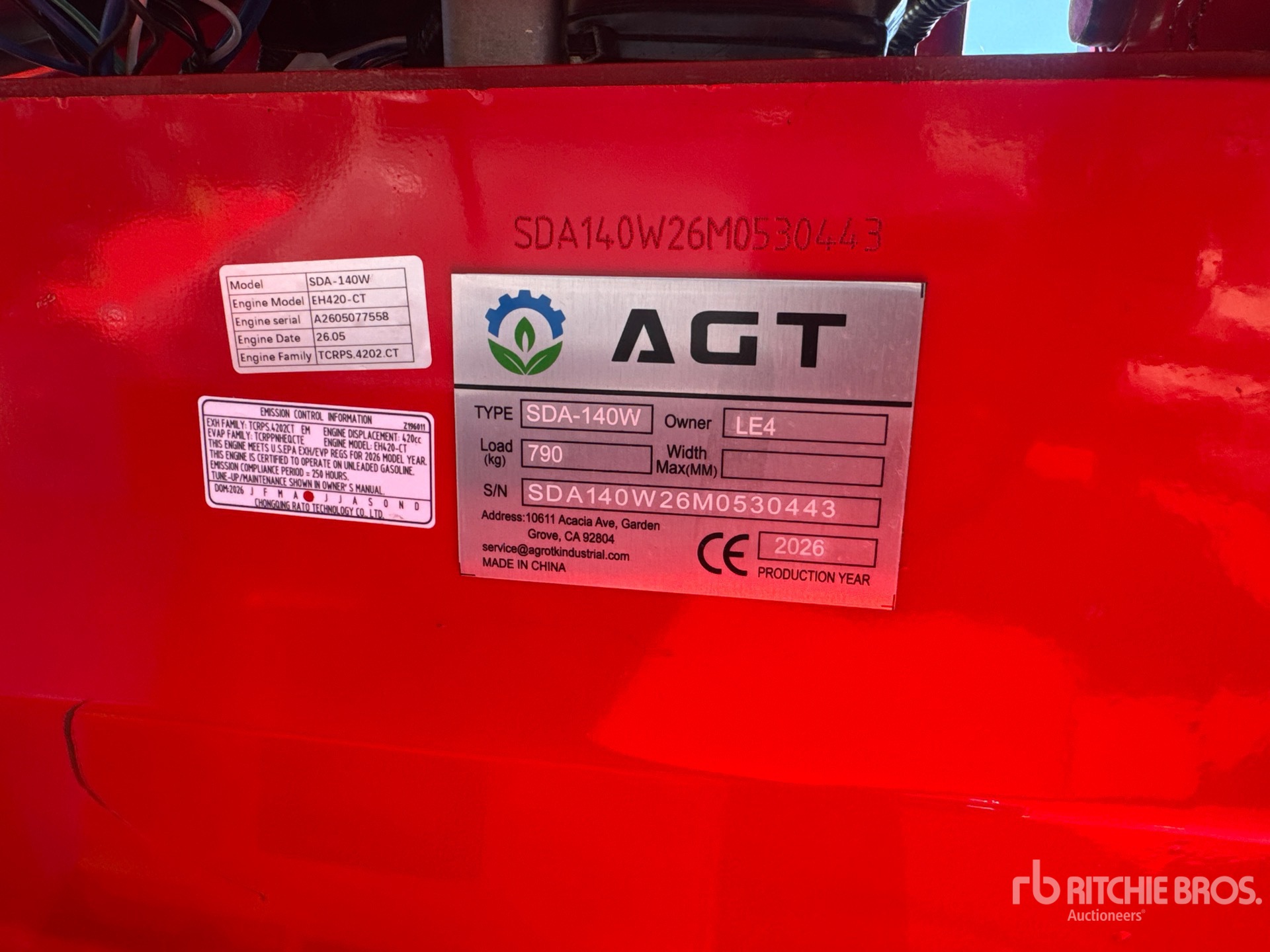 2026 AGT SDA-140W