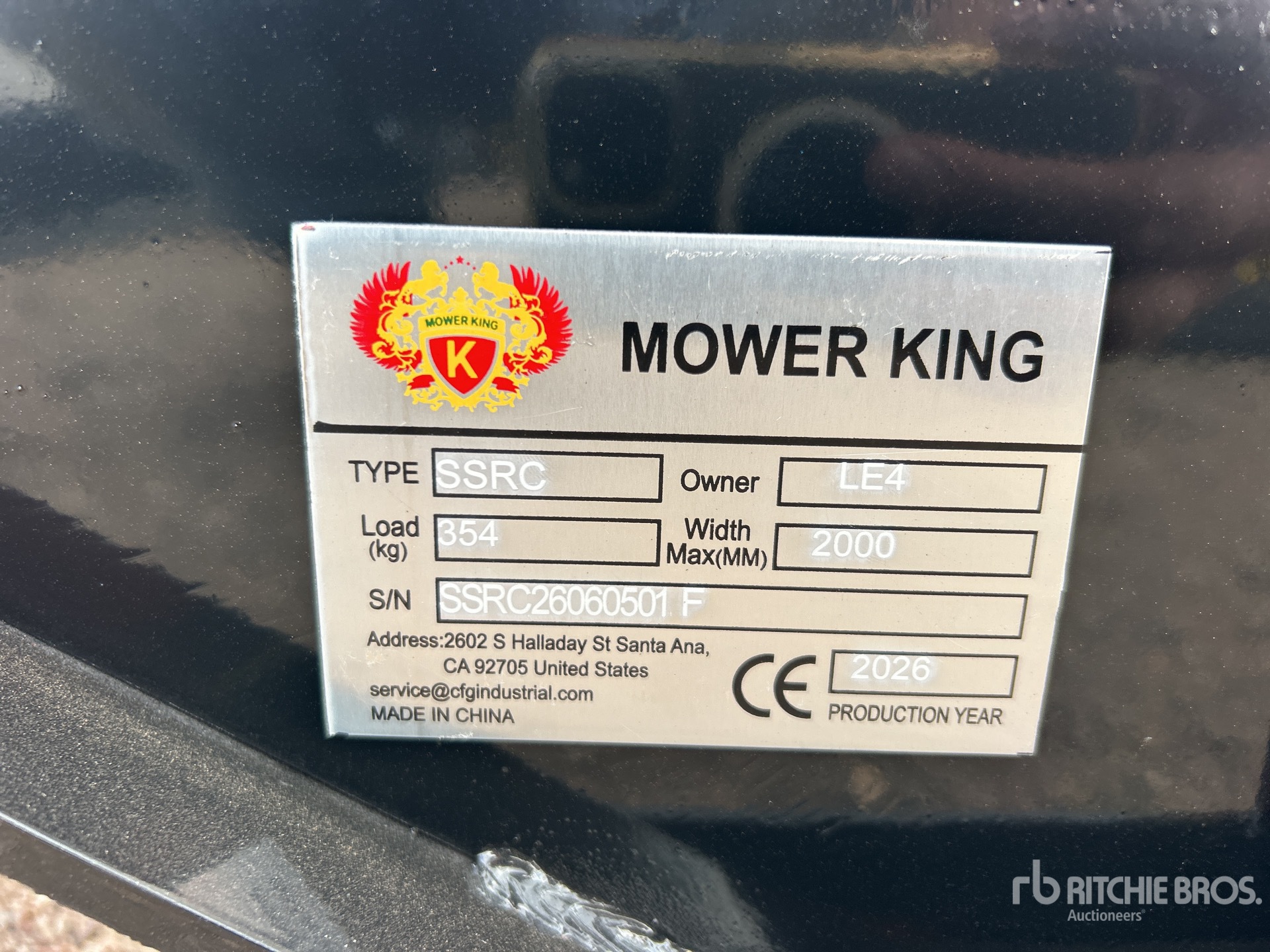 2026 Mower King SSRC