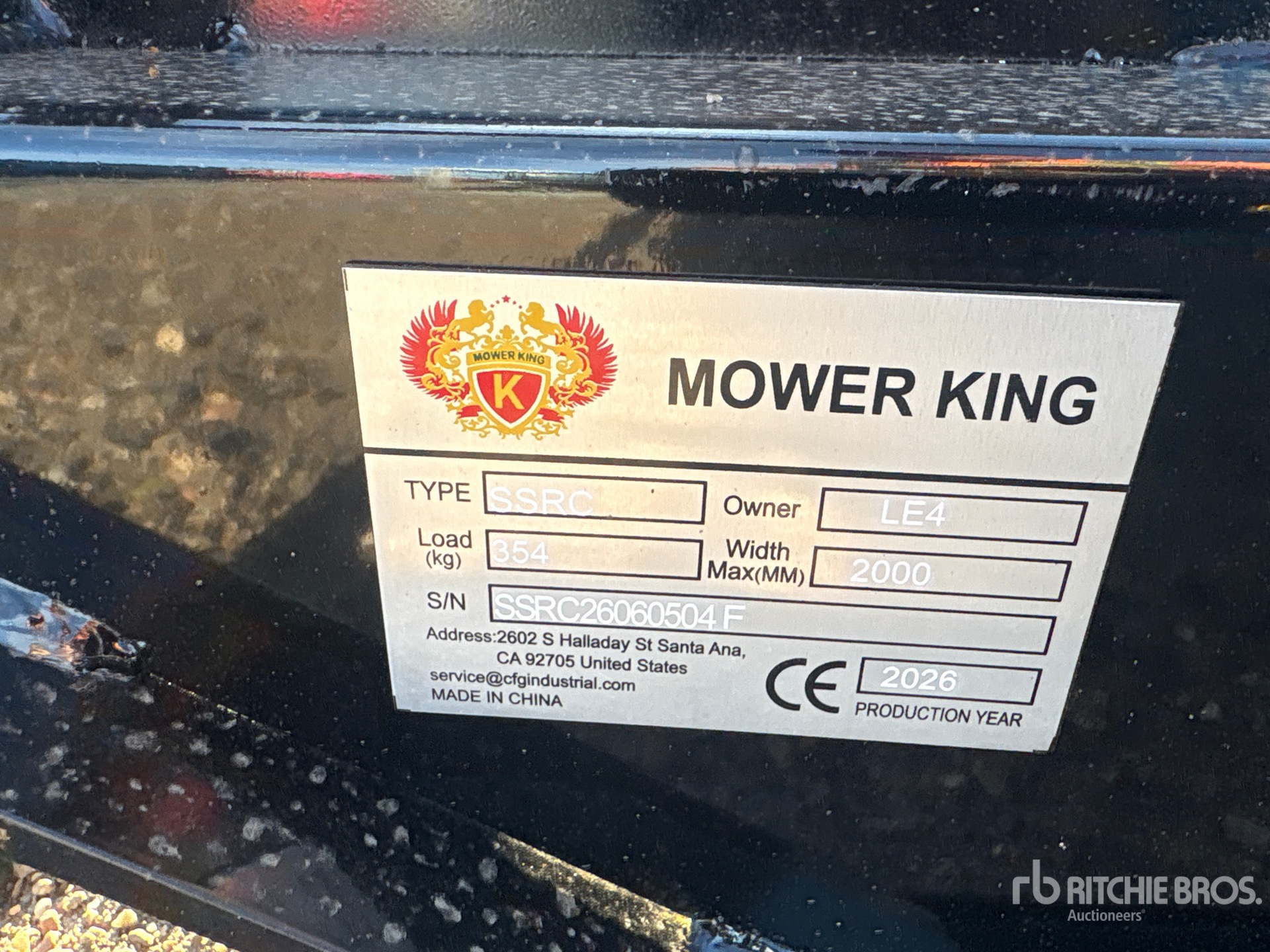 2026 Mower King SSRC