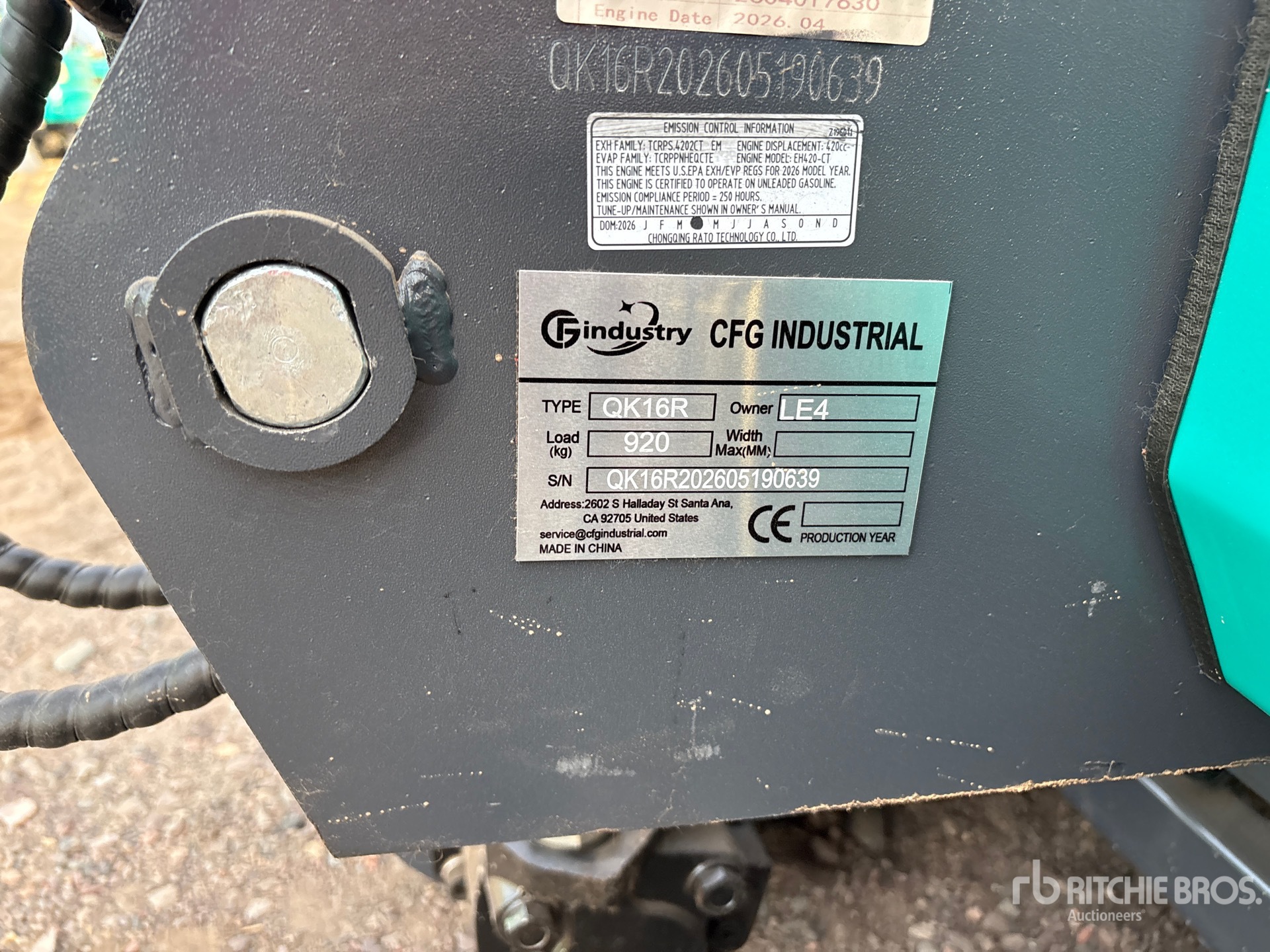 2026 CFG QK16R