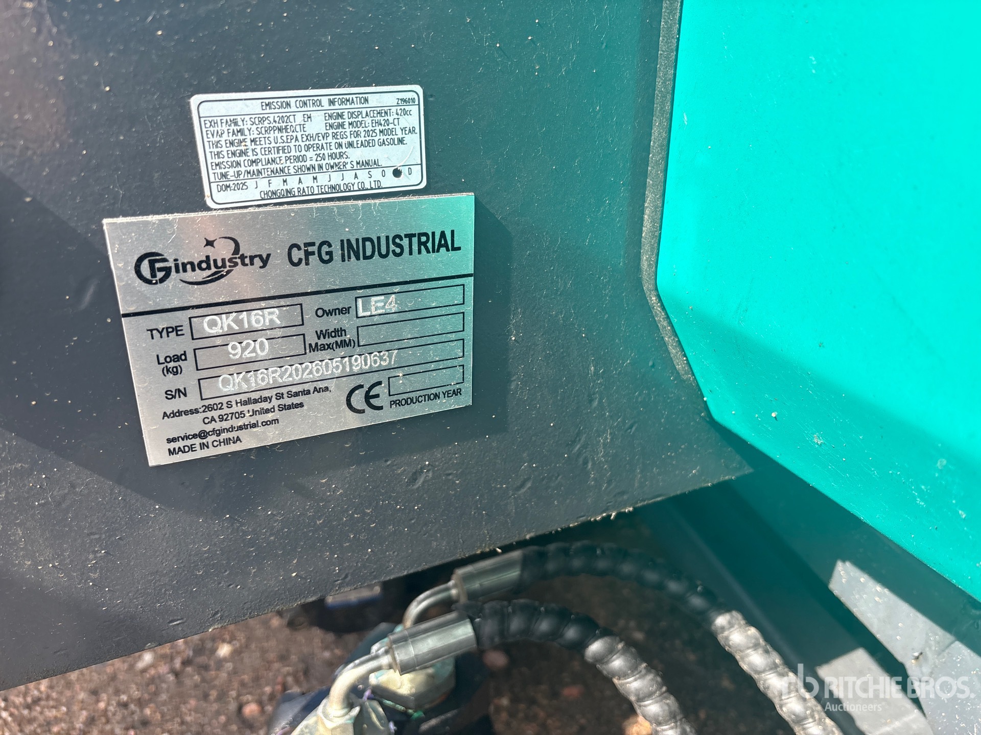 2026 CFG QK16R