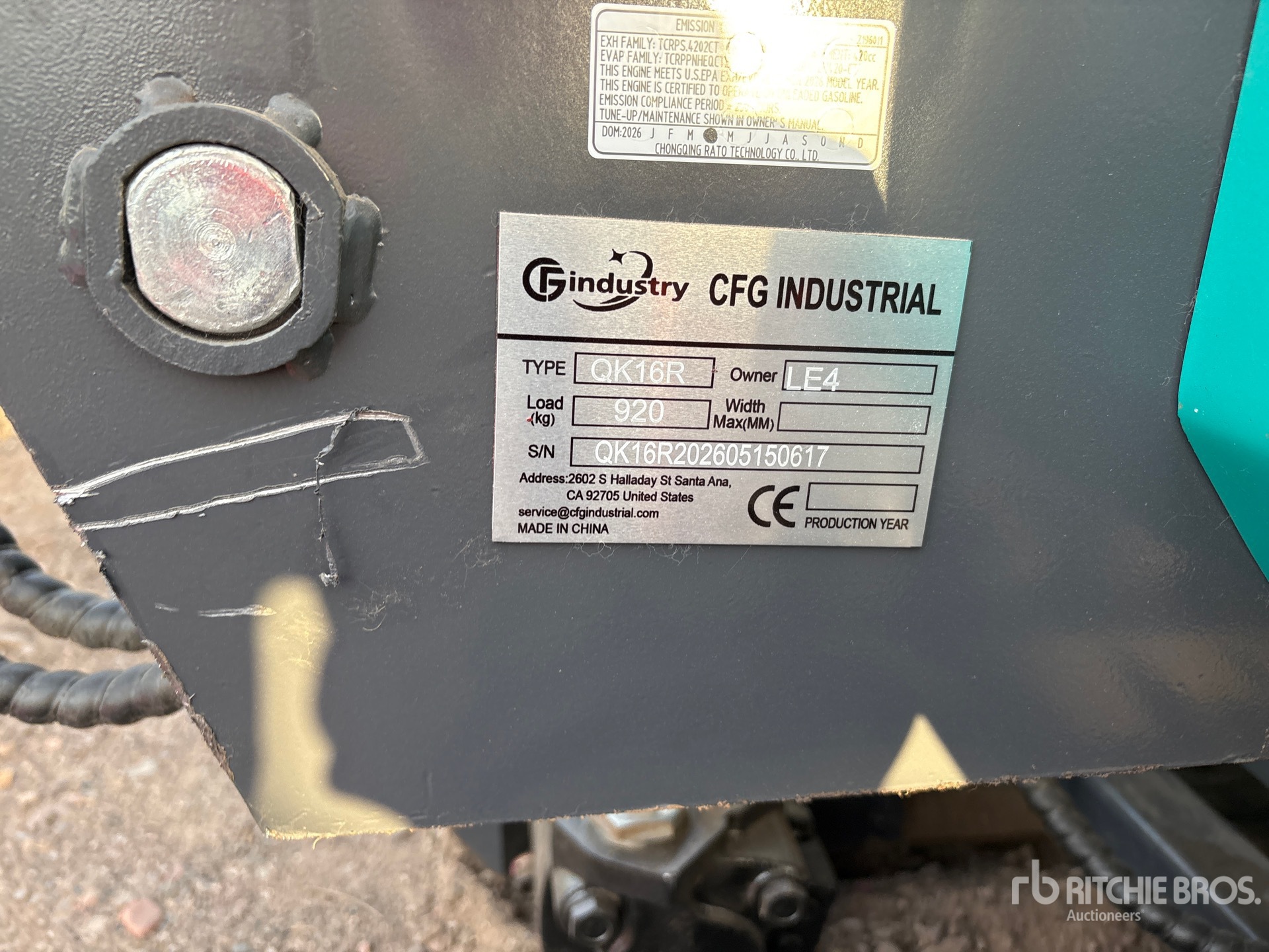 2026 CFG QK16R
