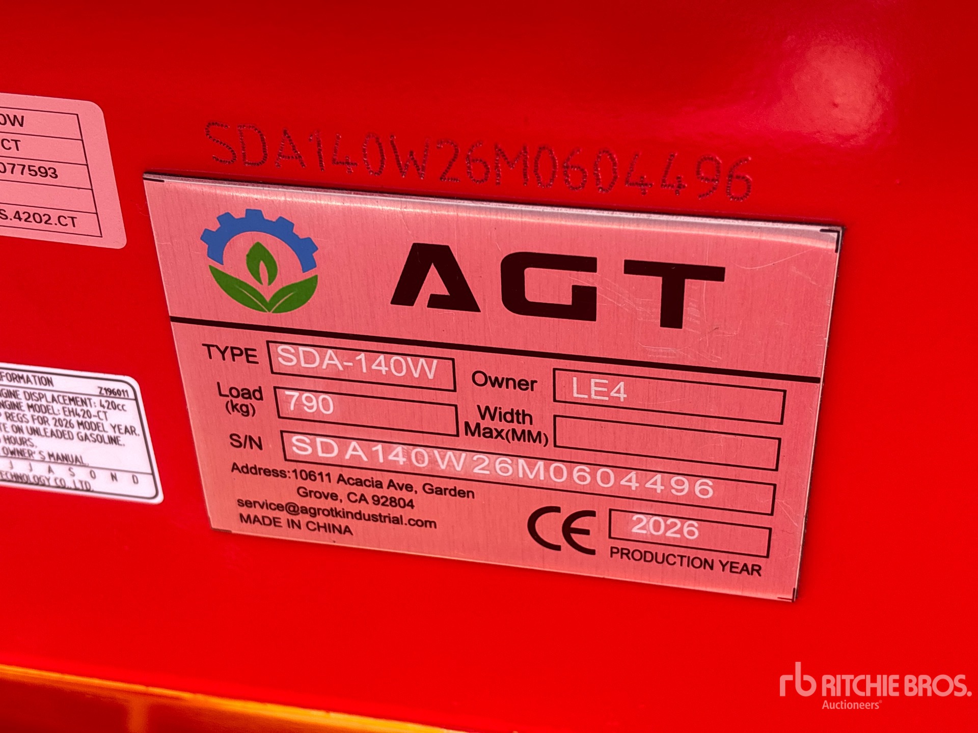 2026 AGT SDA-140W