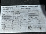 General Appearance with Unit Serial Number