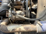 Engine with A/C Compressor