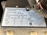 General Appearance with Unit Serial Number
