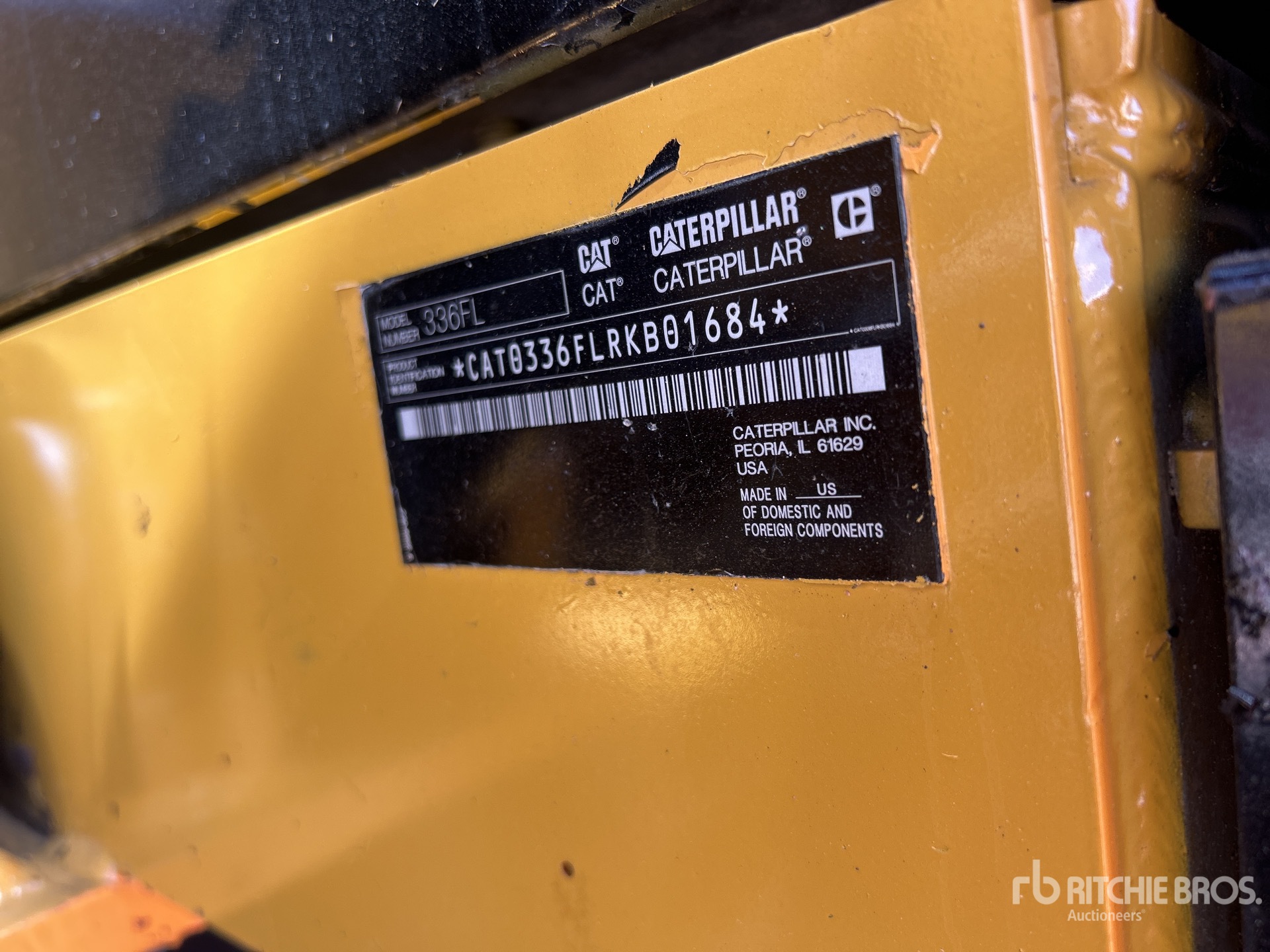 Photo of a 2016 Caterpillar 336FL