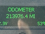 General Appearance with Hour Meter / Odometer
