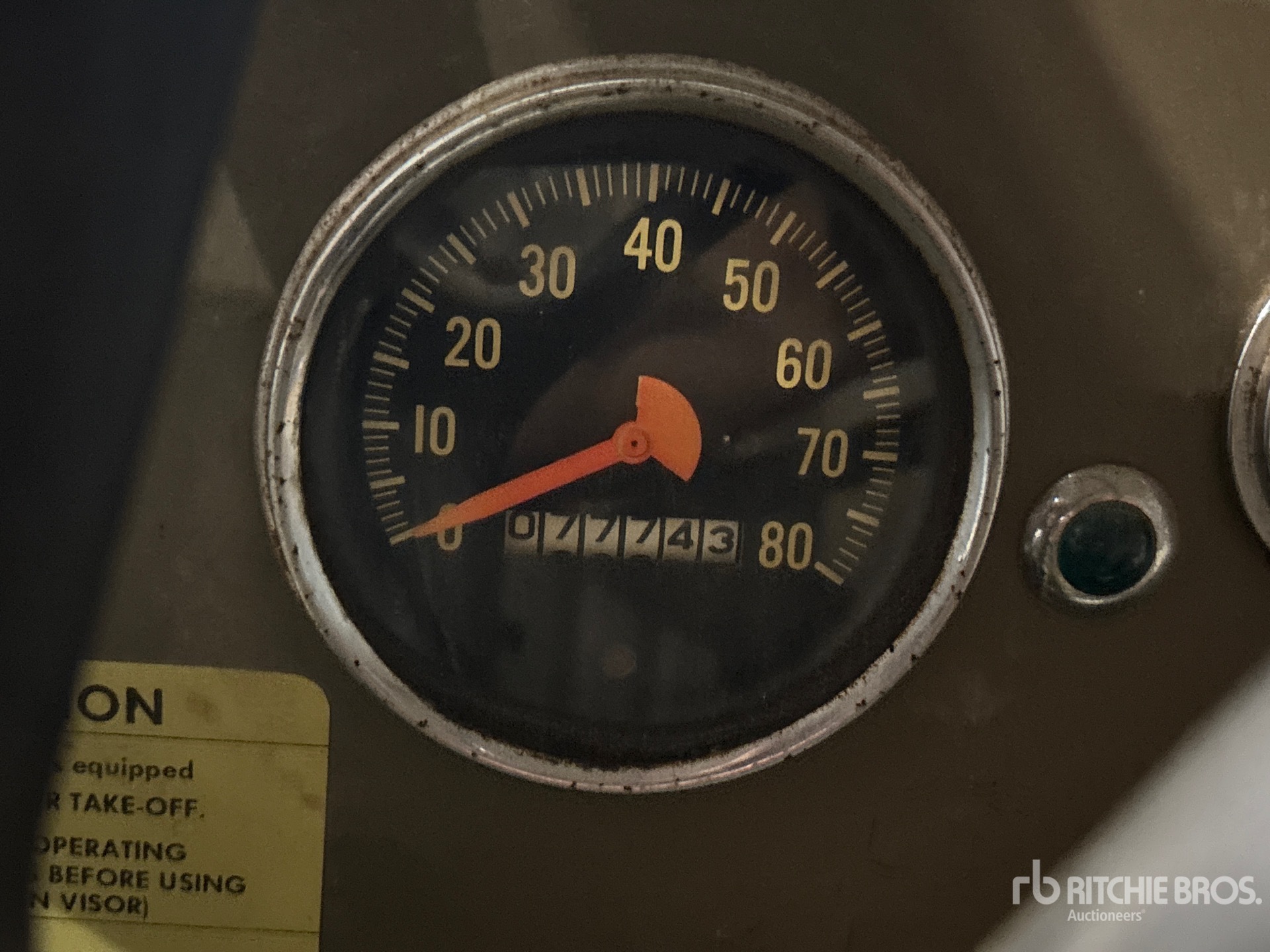 General Appearance with Hour Meter / Odometer