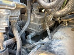 Engine with Air Compressor