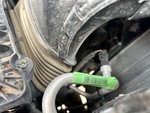 Engine with A/C Compressor