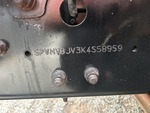 General Appearance with Frame Stamp Serial Number/VIN Photo