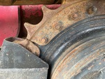 Undercarriage with Left Sprocket