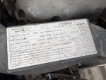 4 Engine with Emission Label