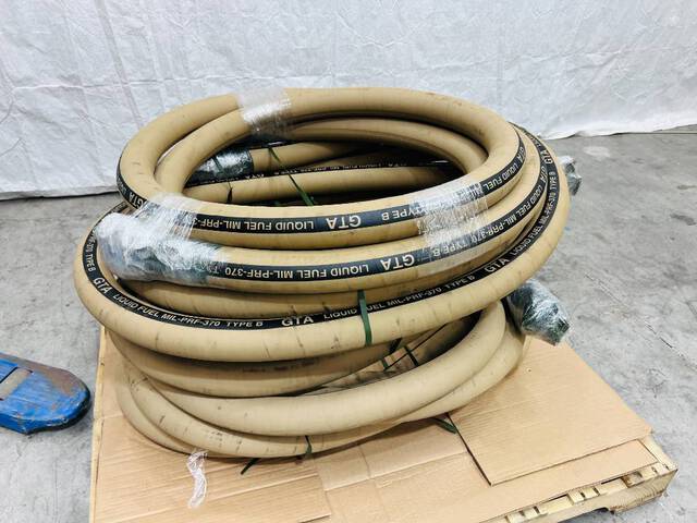 Quantity of (5) 2" x 20' Fuel/Water Rigid Suction Hose (Unused)