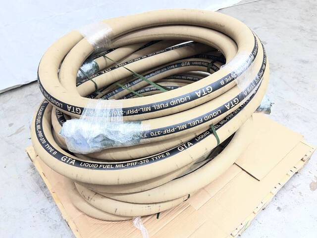 Quantity of (5) 2" x 20' Fuel/Water Rigid Suction Hose (Unused)