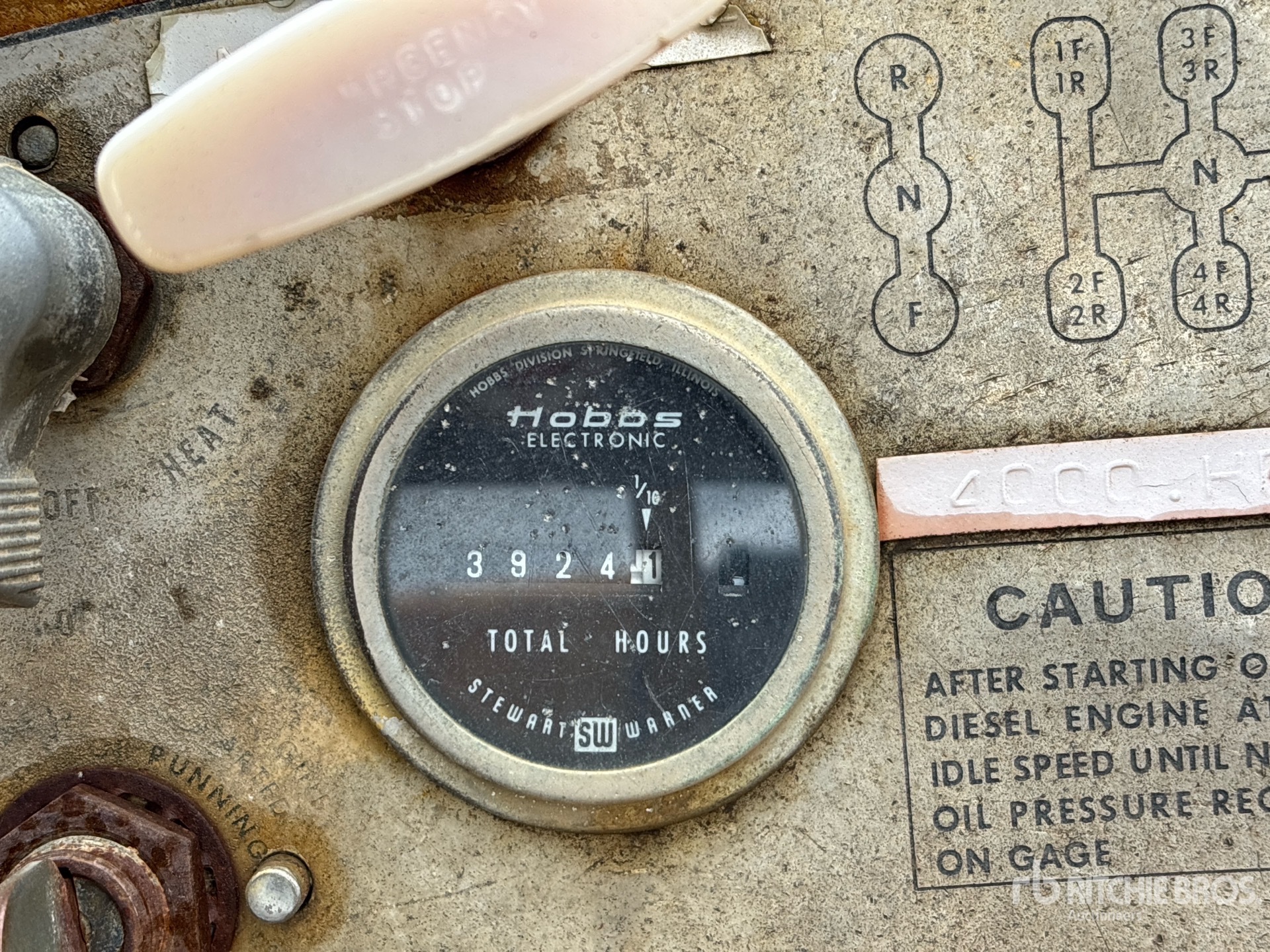 General Appearance with Hour Meter / Odometer