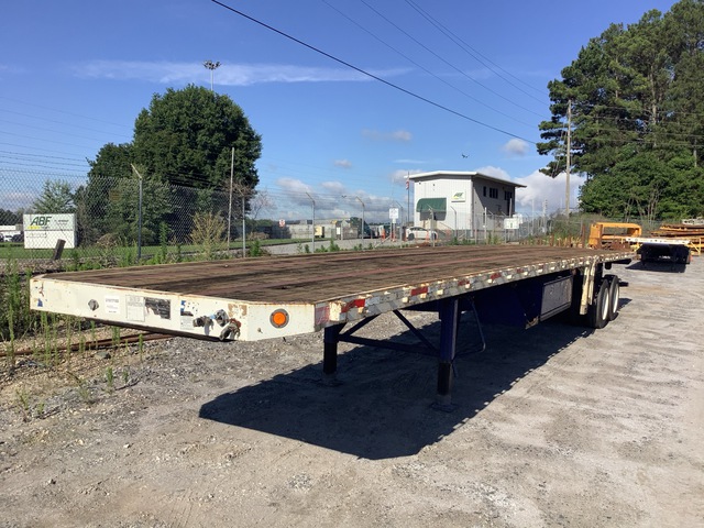 1997 Great Dane 45 ft T/A Flatbed Trailer
