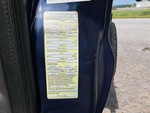 General Appearance with Motor Vehicle Safety Standards Label