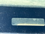 General Appearance with Frame Stamp Serial Number/VIN Photo