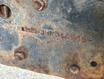 General Appearance with Frame Stamp Serial Number/VIN Photo