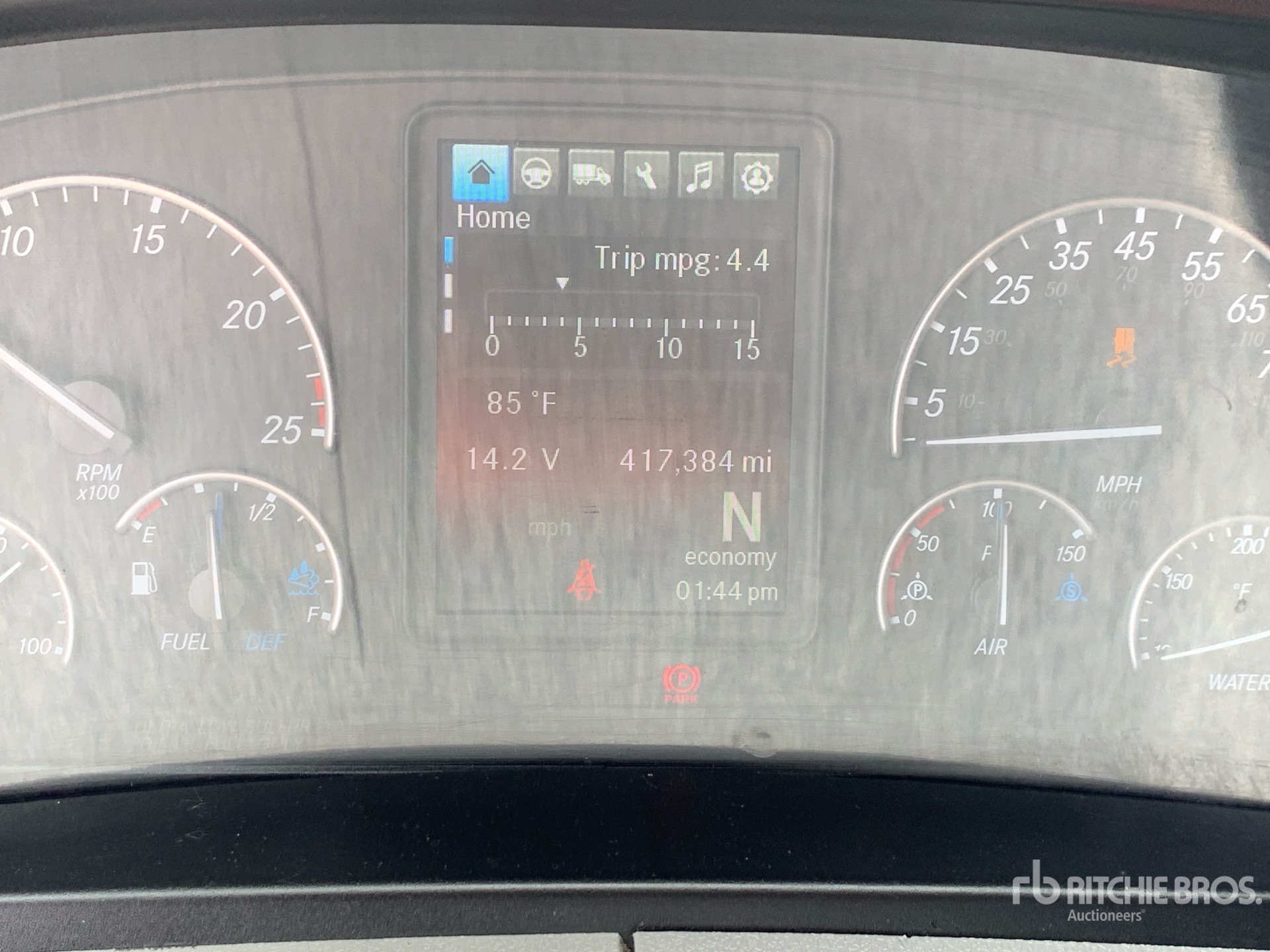 General Appearance with Hour Meter / Odometer