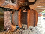 Undercarriage with Left Carrier Rollers