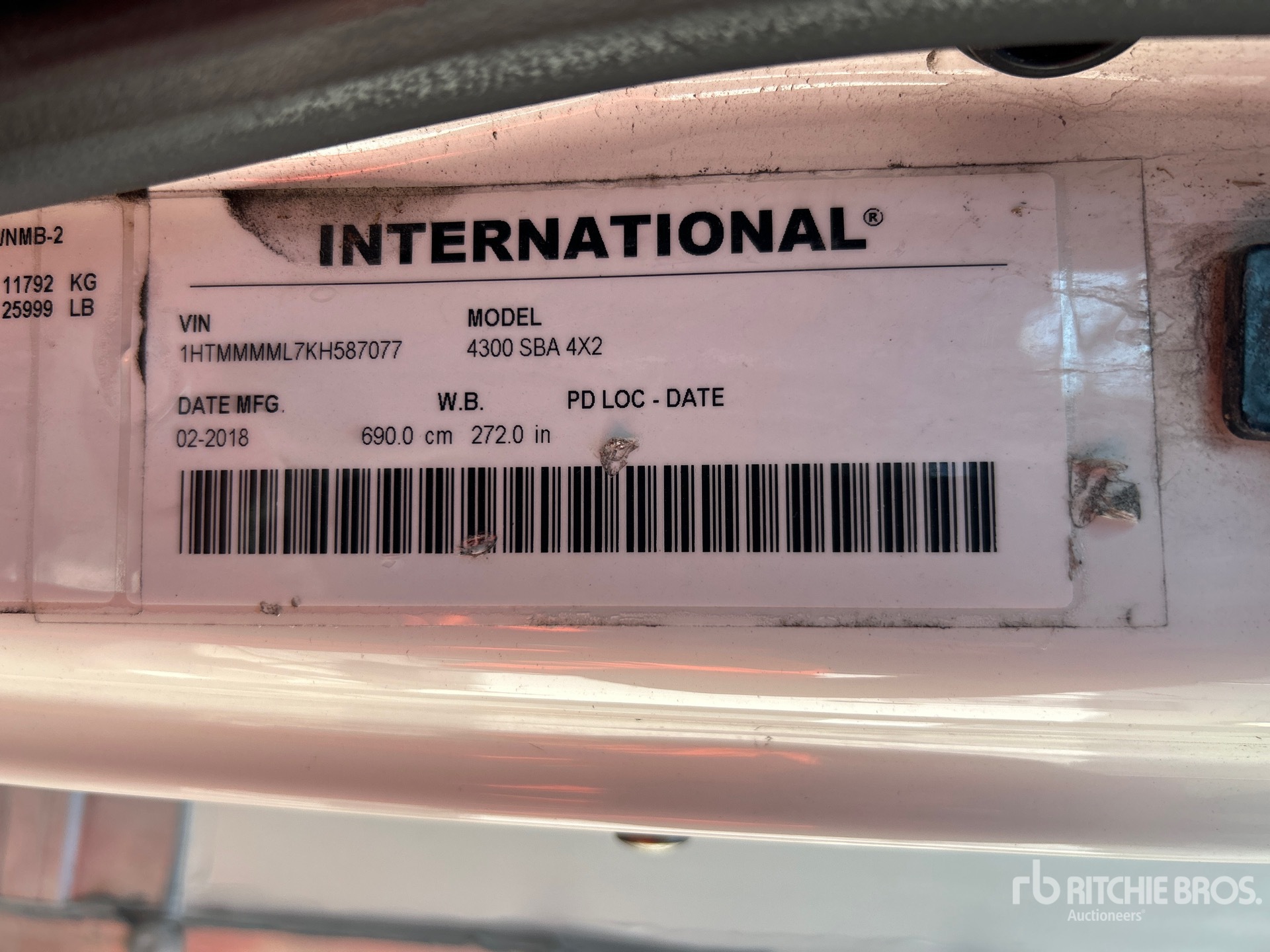 Photo of a 2019 International 4300