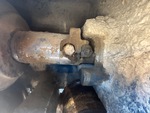 Undercarriage with Left Track Tensioner