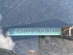 General Appearance with Frame Stamp Serial Number/VIN Photo