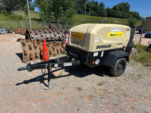 2020 (unverified) Doosan C185WDO-T4F 185 cfm Mobile Air Compressor