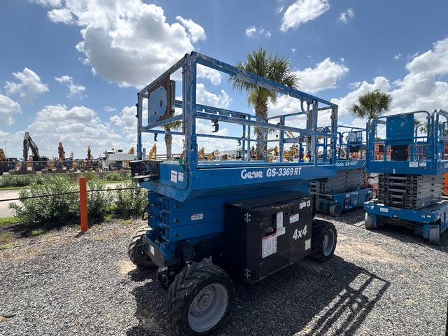 2017 Genie GS-3369RT Diesel 4x4 Scissor Lift 2017 Genie GS-3369RT Diesel 4x4 Scissor Lift