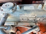 Engine with Emission Label