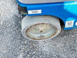 Chassis with Right Rear Tire